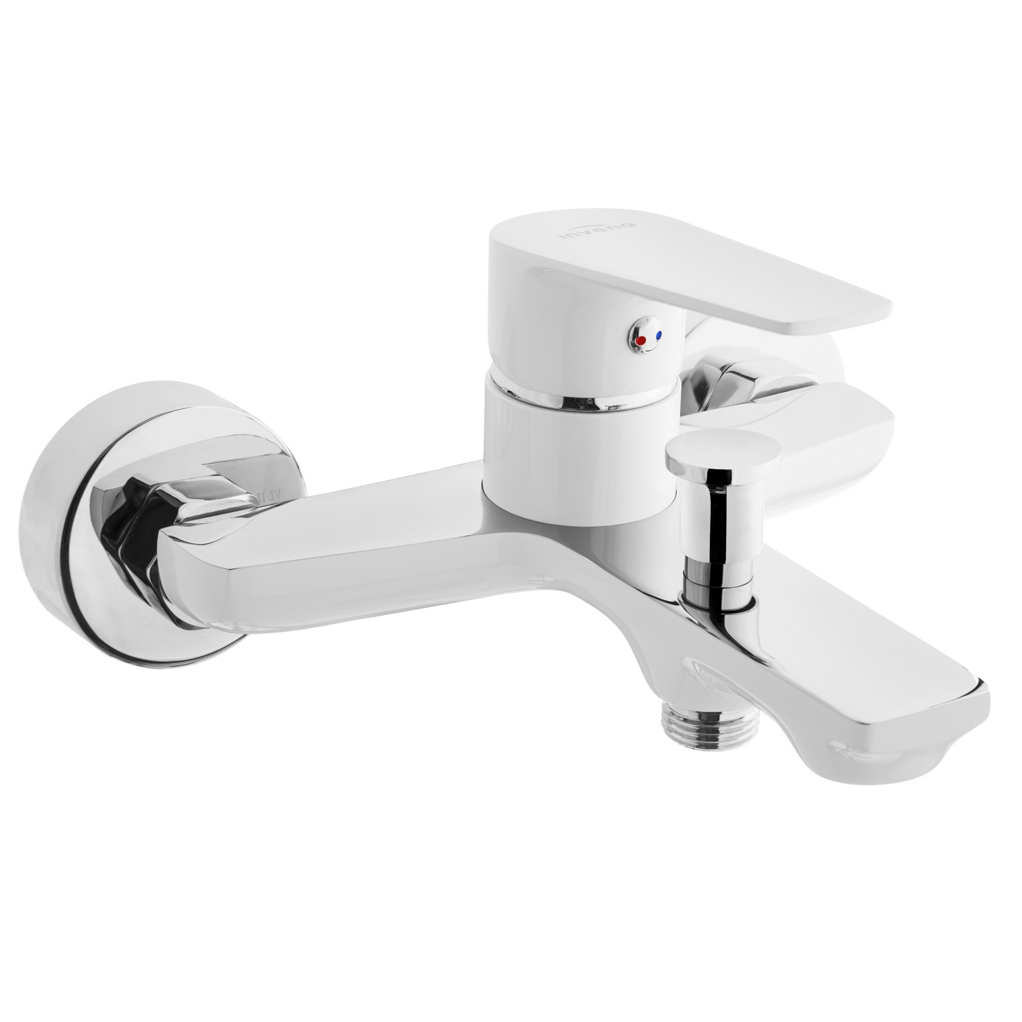 

Змішувач для ванни Invena Dokos BW-19-002 білий