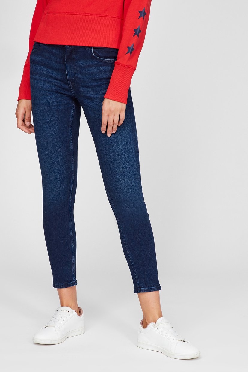 

Женские синие джинсы FARLA CROPPED Gant  4100104, Женские синие джинсы FARLA CROPPED Gant 28 4100104