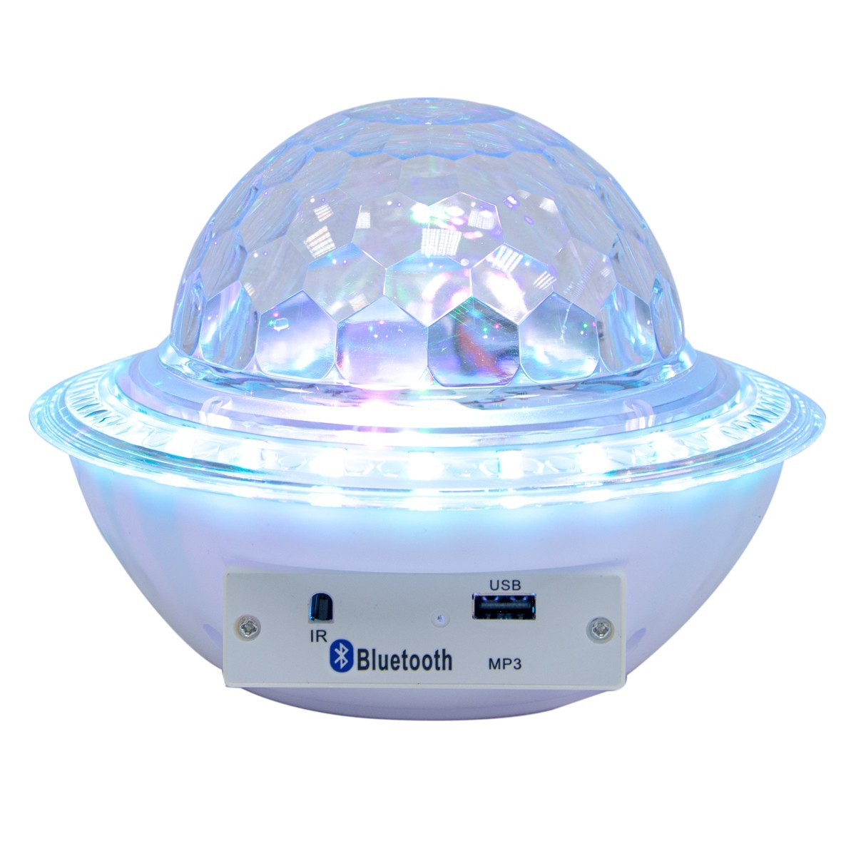 

Диско куля з блютузом Ufo crystal magic ball Білий (VS7004133-2)