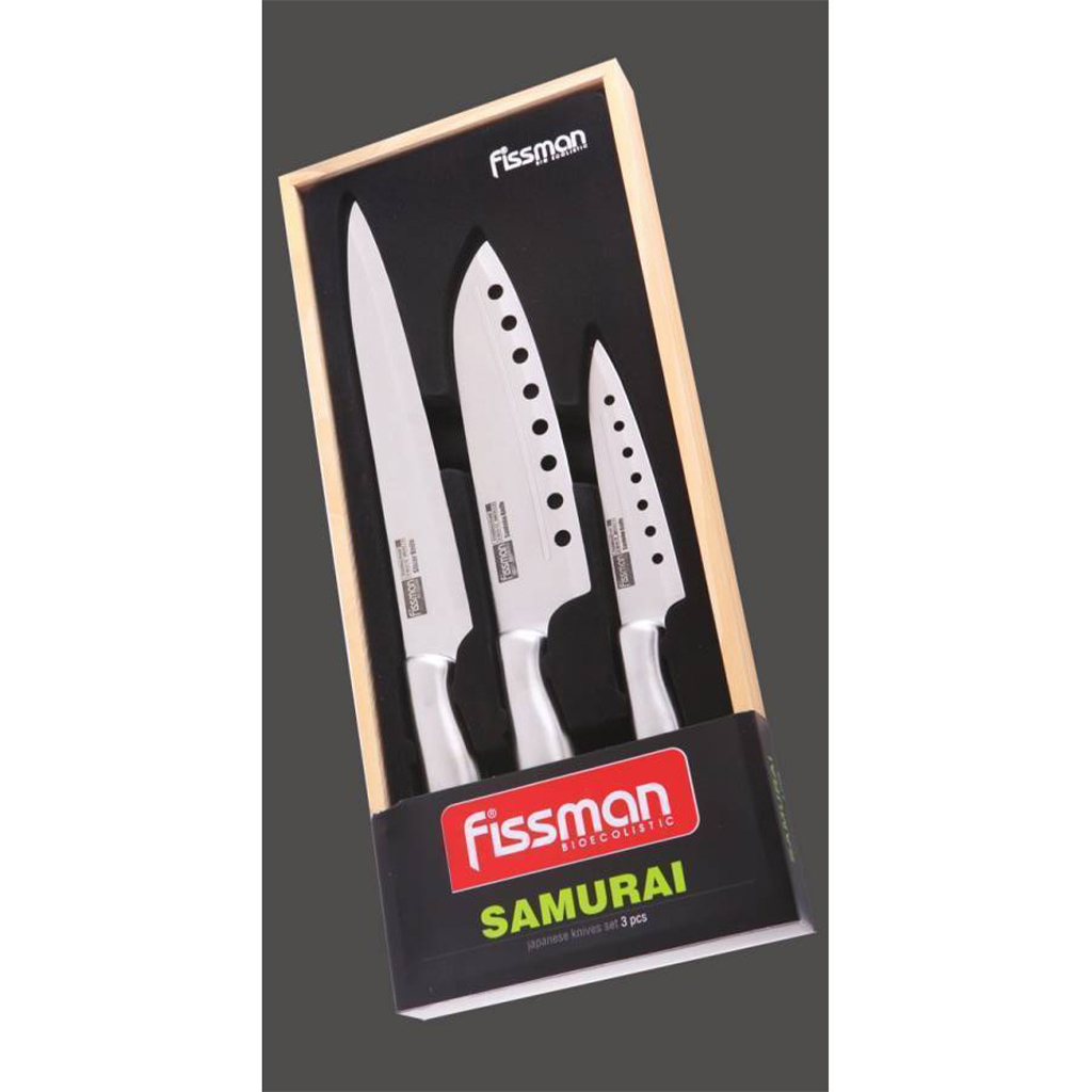 

Набор ножей Fissman SAMURAI 3 предмета (2600)