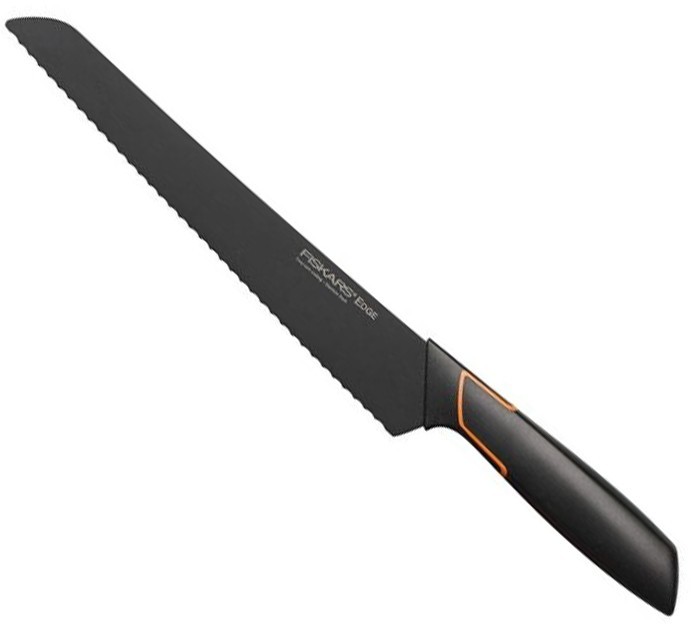 

Кухонный нож для хлеба Fiskars Edge лезвие 23 см Black