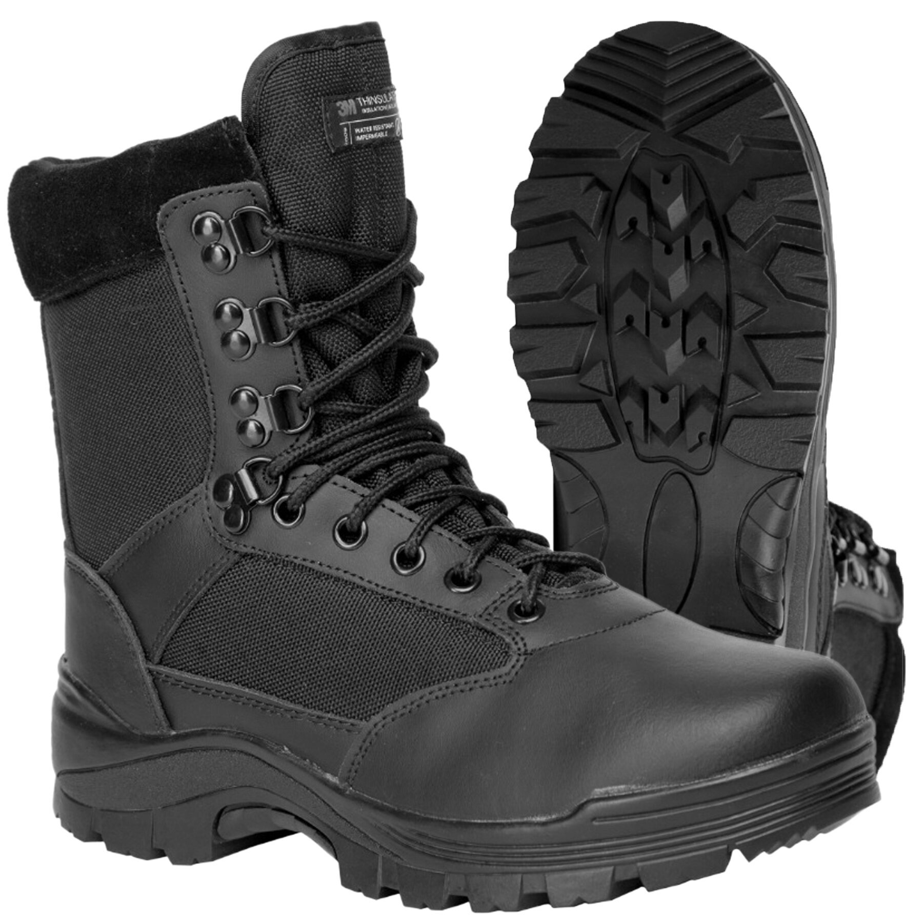 

Ботинки тактические Mil-Tec SWAT Boots Черные 44