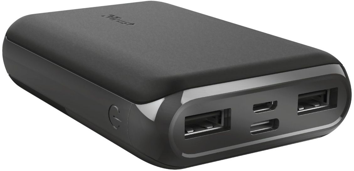 

Trust Портативное зарядное устройство PACTO2 10000 mAh Blue