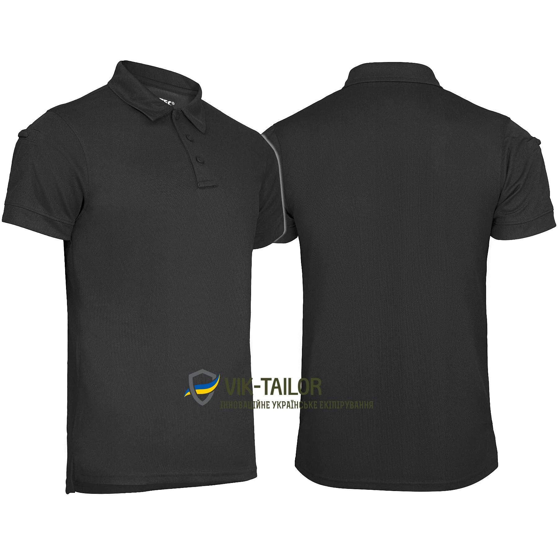 

Футболка поло термоактивная TACT. SHORT SLEEVE POLO SHIRT QUICKDRY Черная S