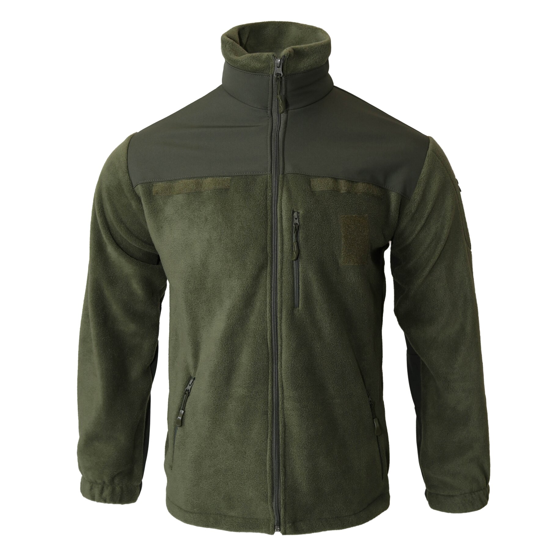 

Куртка тактическая Флис со вставками SoftShell Оливковая 58