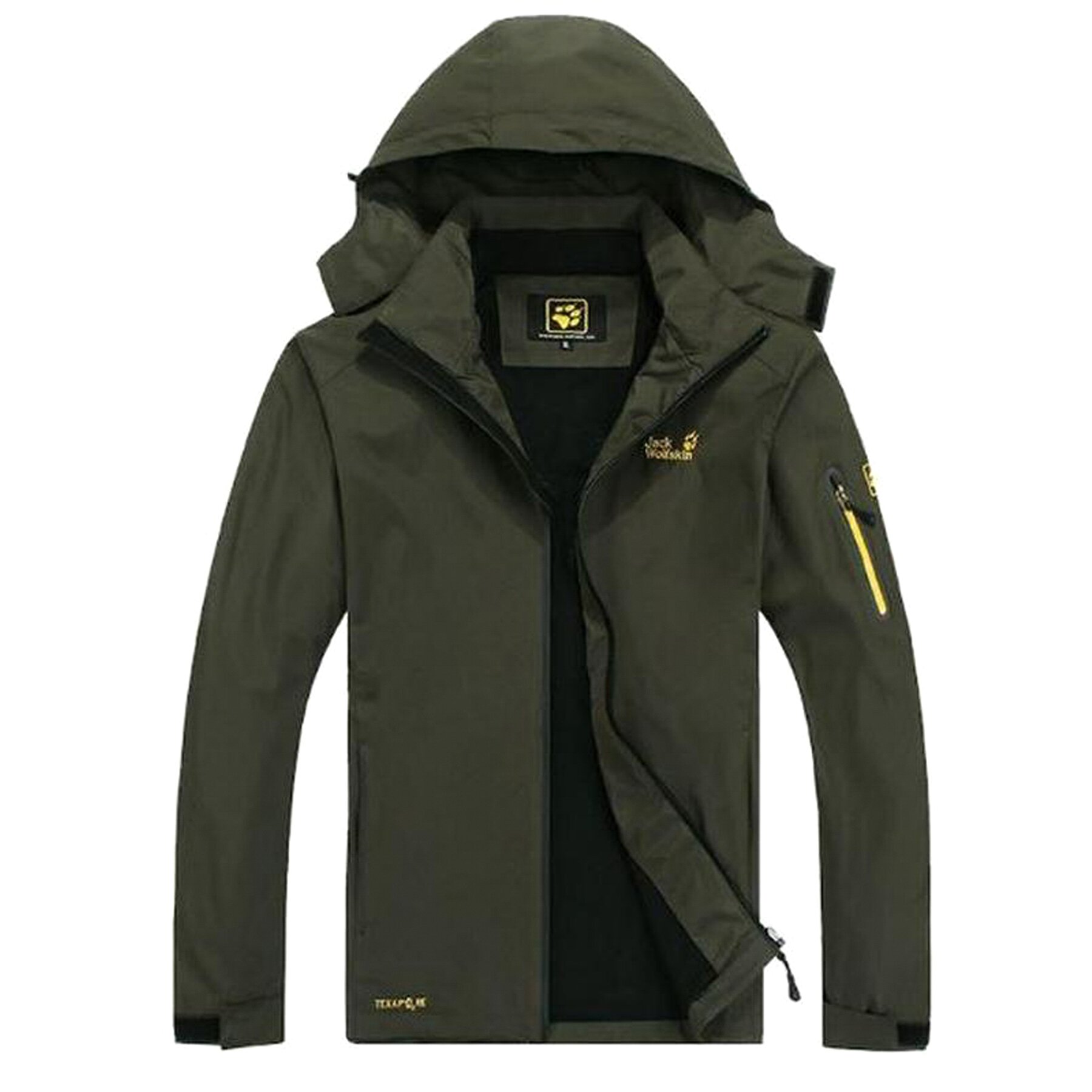 

Куртка Jack Wolfskin Осенняя Оливковая L