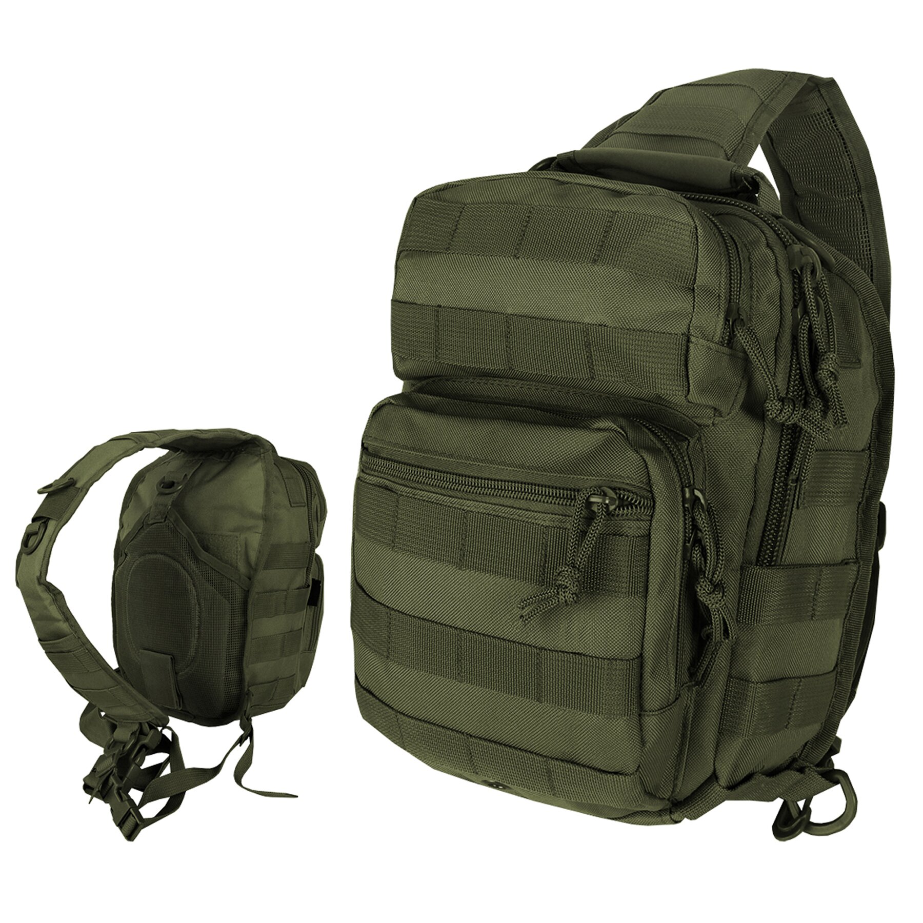 

Рюкзак однолямочный через плечо маленький ONE STRAP ASSAULT PACK SM Оливковый