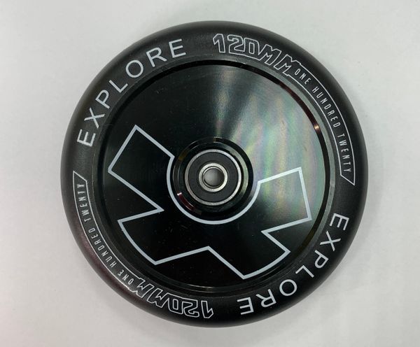 

Колесо для трюкового самоката Explore 120 мм Металл Black (ko6125)