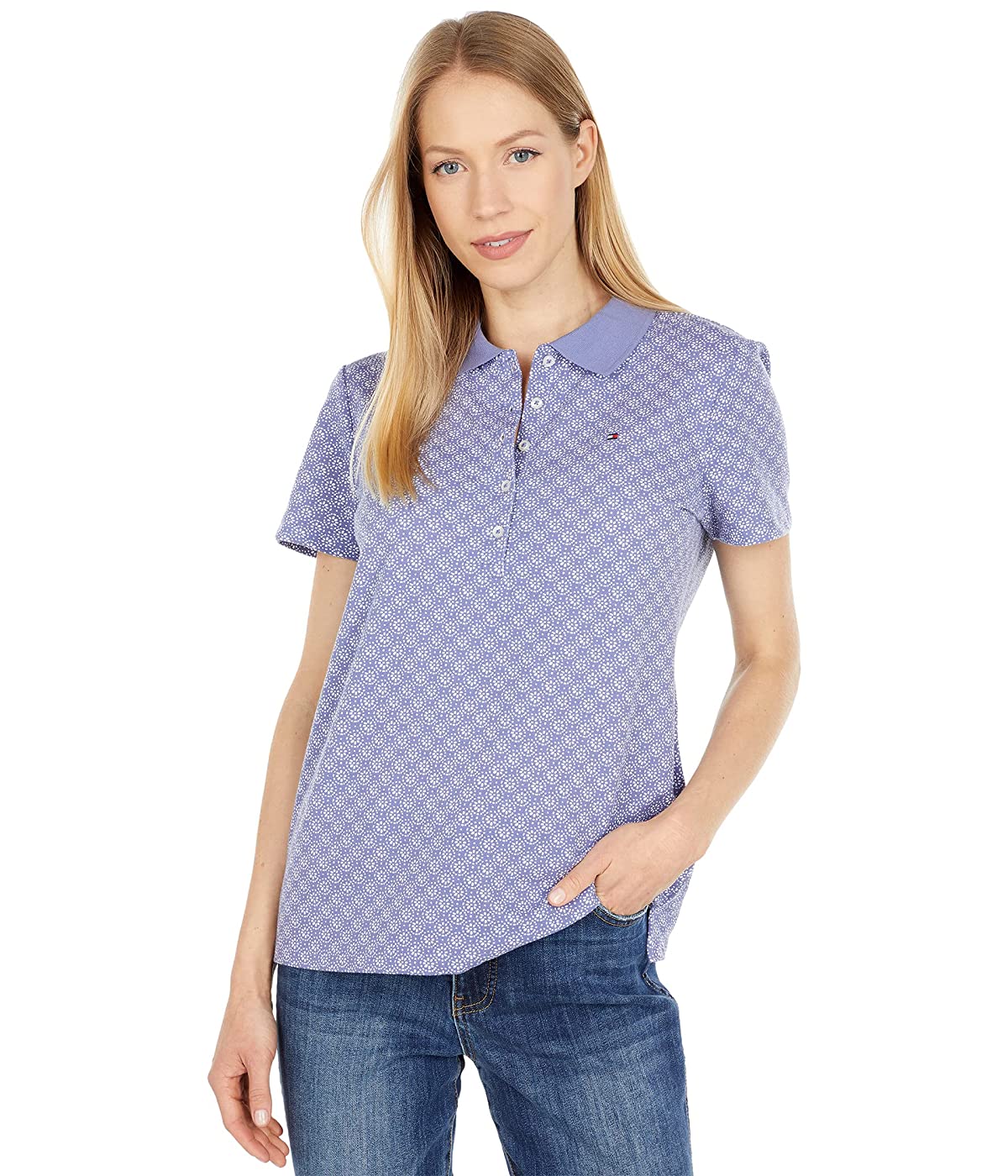 

Поло Tommy Hilfiger Daisy Polo Heron Combo, XL (50)