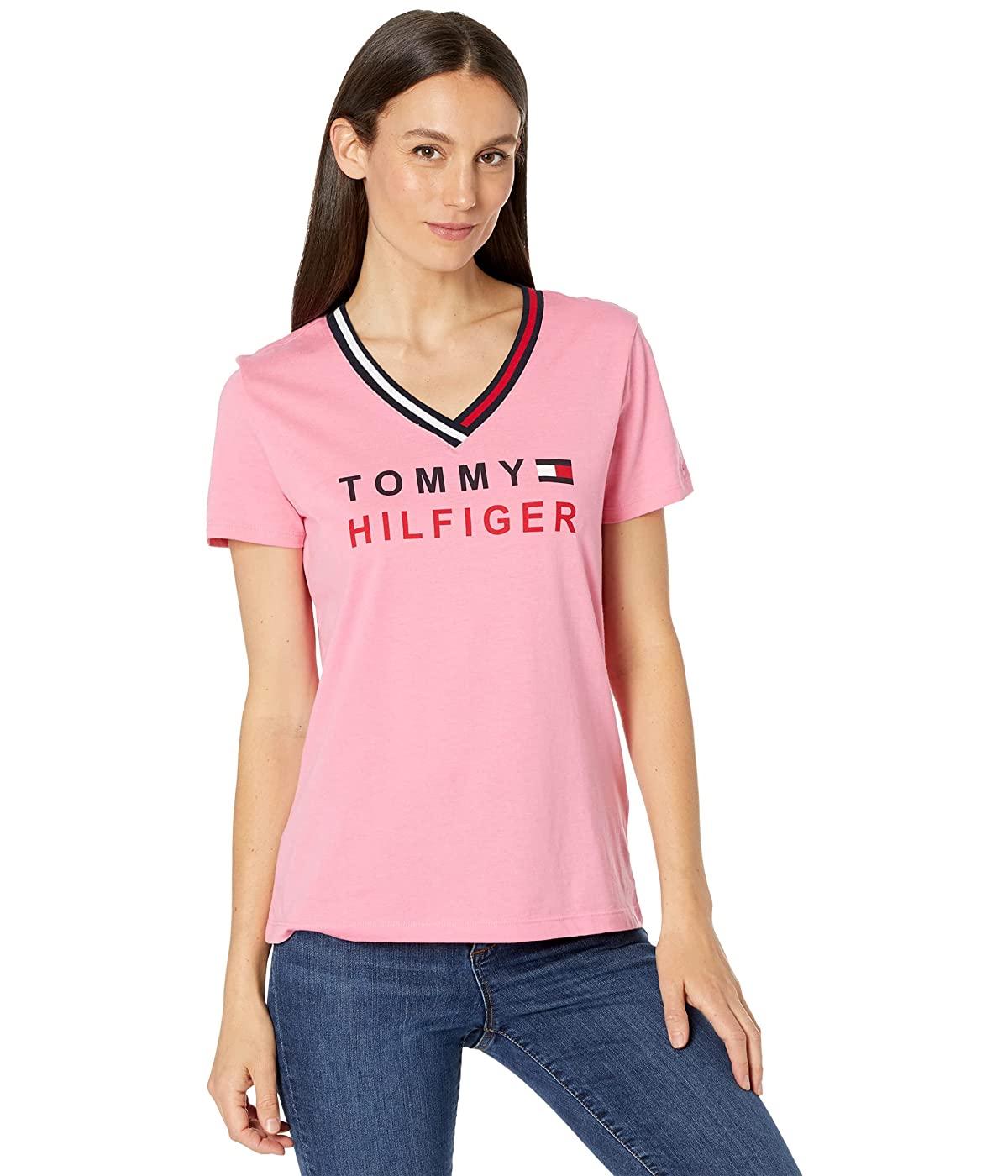 

Футболка Tommy Hilfiger Short Sleeve Graphic Tee Peony, XL (50)