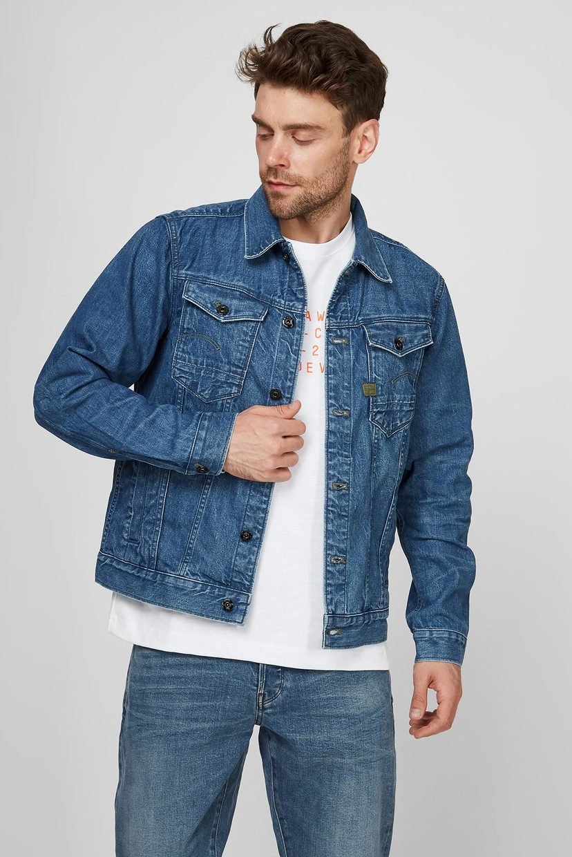 

Мужская синяя джинсовая куртка Arc 3D Jacket G-Star RAW  D20086,C831, Мужская синяя джинсовая куртка Arc 3D Jacket G-Star RAW L D20086,C831