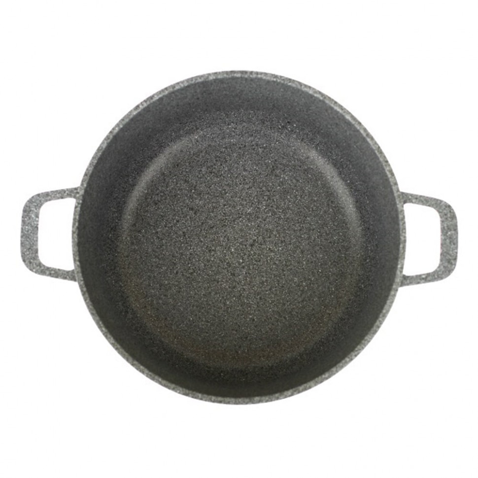 

Кастрюля индукционная со стеклянной крышкой Биол Granite Gray (4 л)