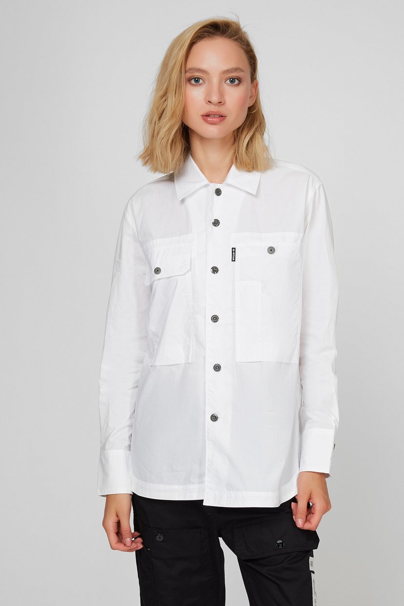 

Женская белая рубашка Boyfriend G-Star RAW S D19668,4481