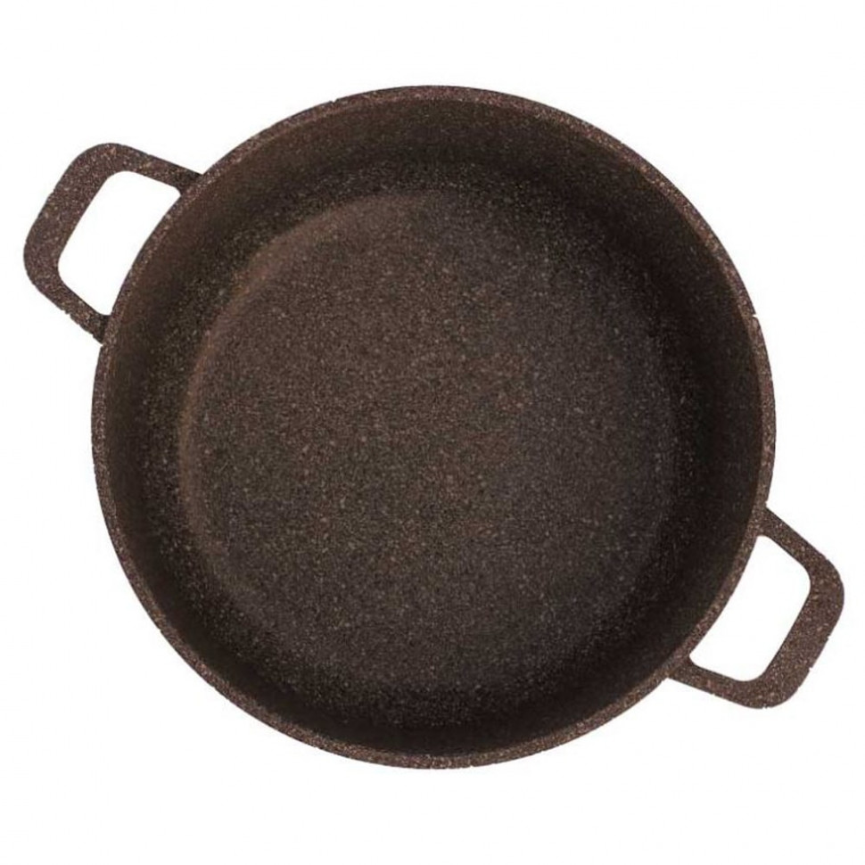 

Кастрюля со стеклянной крышкой Биол Granite Brown (5 л)