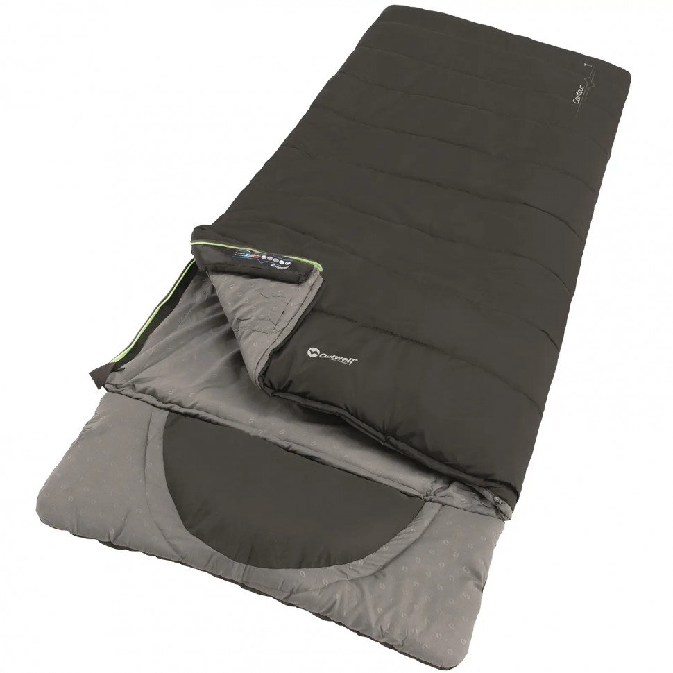 

Спальный мешок Outwell Contour Reversible Midnight Black Left (230365) (928748)