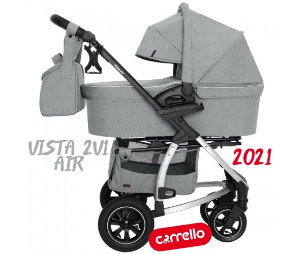 

Универсальная коляска 2 в 1 Carrello Vista Air CRL-6506 Shark Gray