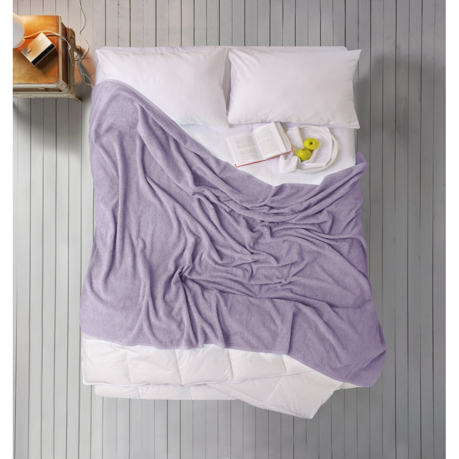 

Простынь Iris Home махровая - Wisteria 155*220 (svt-2000022280716)
