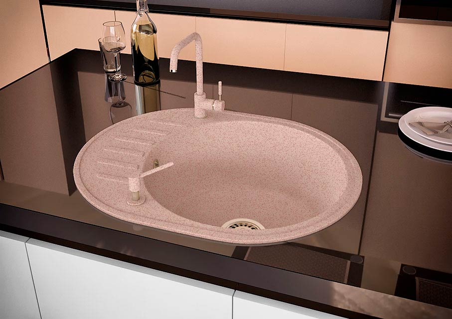

Кухонная мойка Гранитная Stella Aqua авена