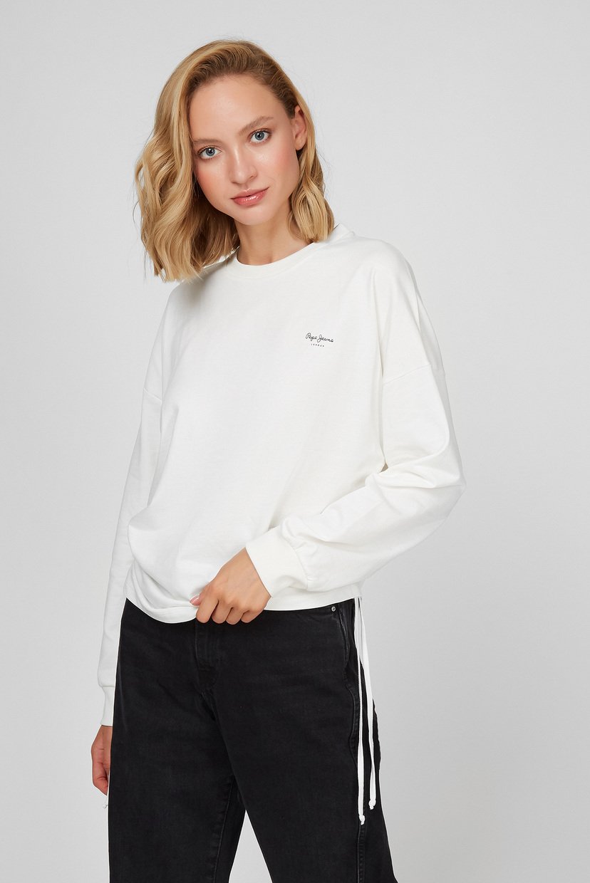 

Женский белый свитшот POLLY Pepe Jeans  PL581131, Женский белый свитшот POLLY Pepe Jeans S PL581131