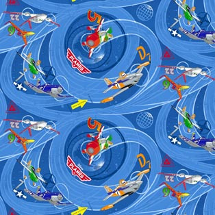 

Ковролин AW Планес 70 2,5м синий с рисунком