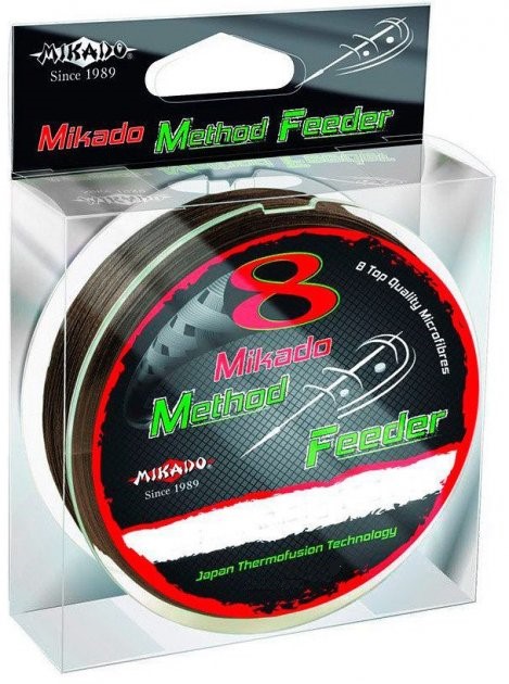 

Шнур Mikado 8 Octa Method Feeder Braid 300m 0.12mm 8.9kg brown (Z45-012)