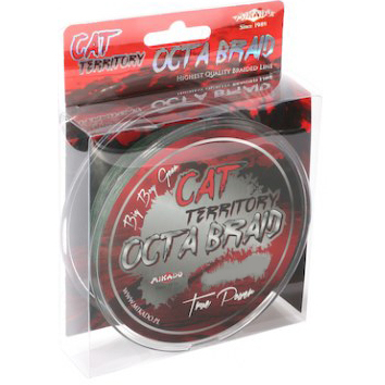 

Шнур Mikado Cat Territory 8 Octa Braid 150m 0.60mm 61.8kg green (Z38G-060)
