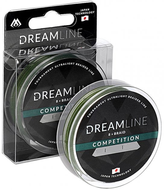 

Шнур Mikado Dream Line Competition 300m 0.23mm 23.61kg green (ZDL000G-300-023)