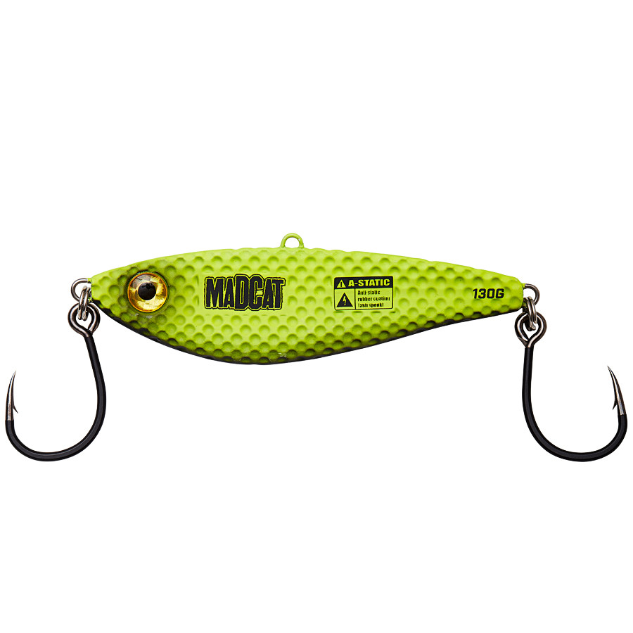 

Блесна DAM MadCat A-Static Vibratix 14cm 130g fluo yellow uv (70800)