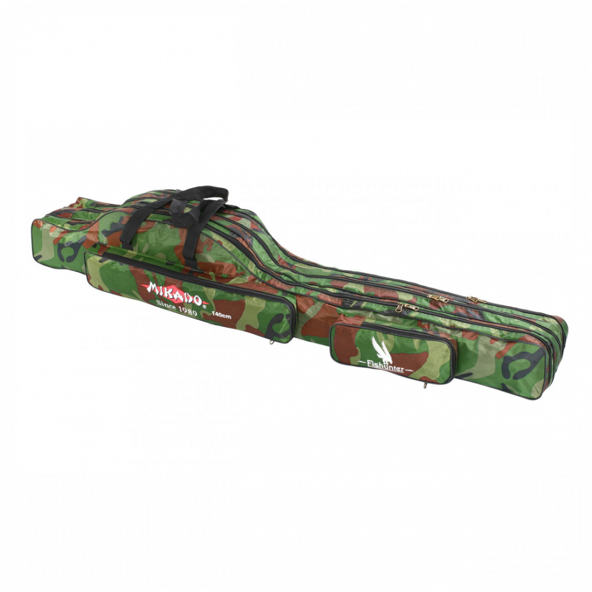 

Чехол Mikado для 3 удилищ с катушками 140x28x40cm камуфляж (UWD-04203C-140)