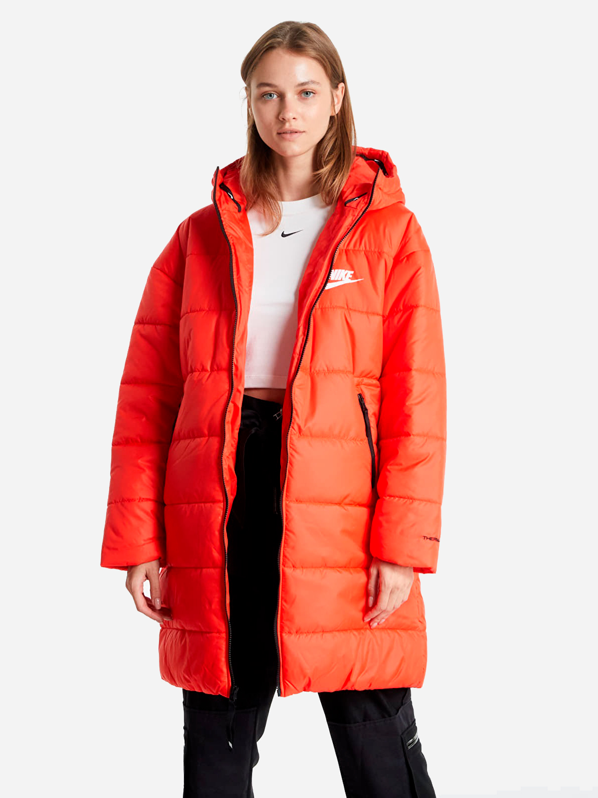

Куртка Nike W Nsw Tf Rpl Classic Hd Parka DJ6999-673 S Красная