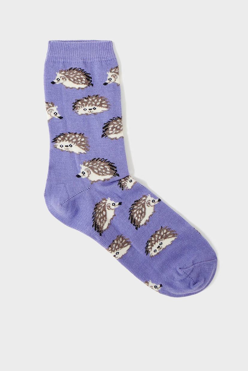 

Женские фиолетовые носки HEDGEHOG SOCK Accessorize OS 296003