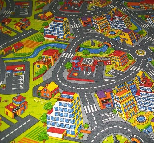 

Ковер AW Смарт Сити дорога 200x250 см