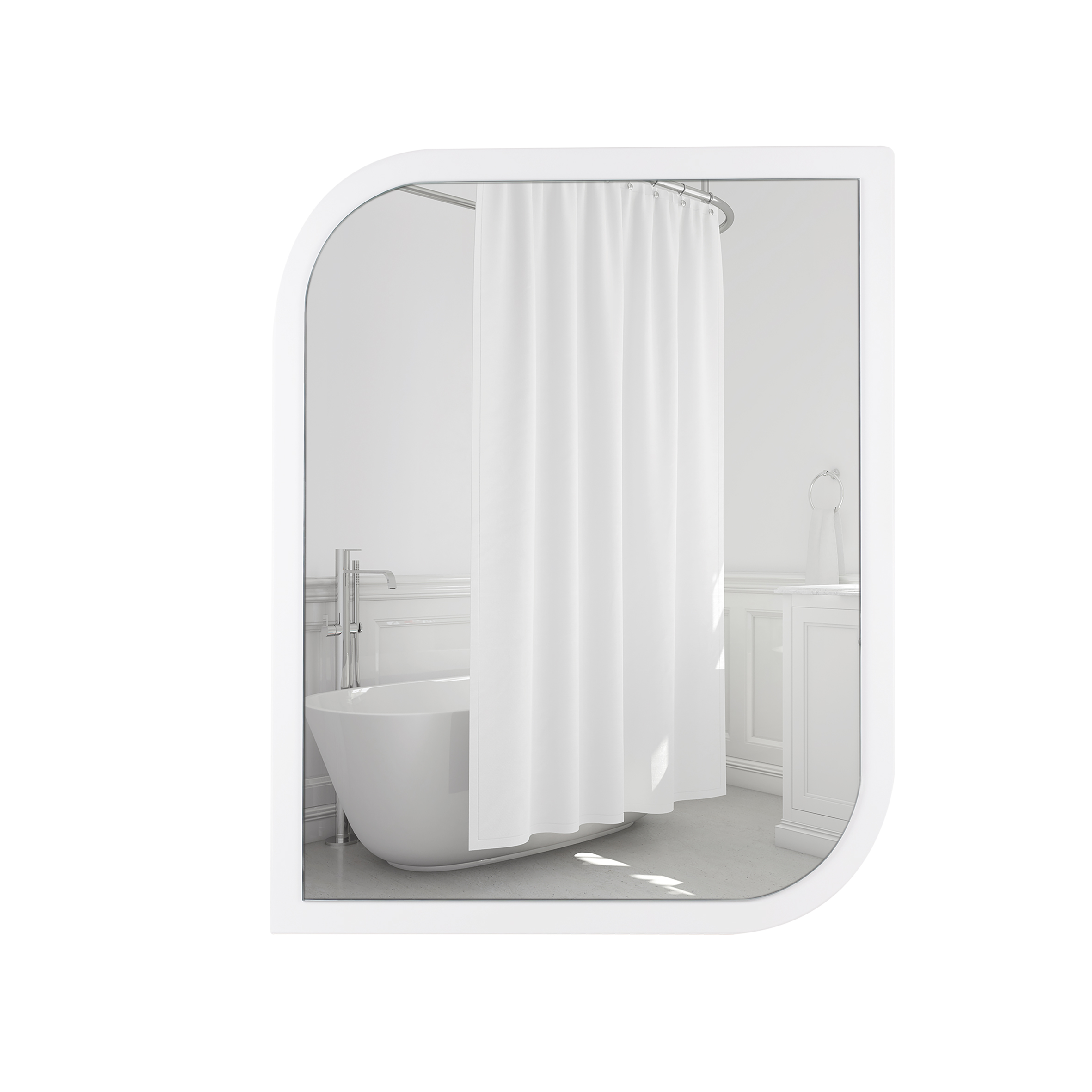 

Зеркало Qtap Scorpio 550х695 White QT147850701W