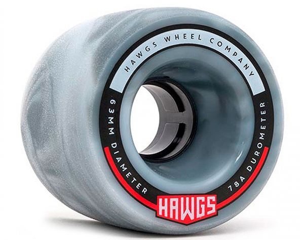 

Набор колес для круизера, лонгборда Landyachtz Chubby Gray 63 мм (ww2723)
