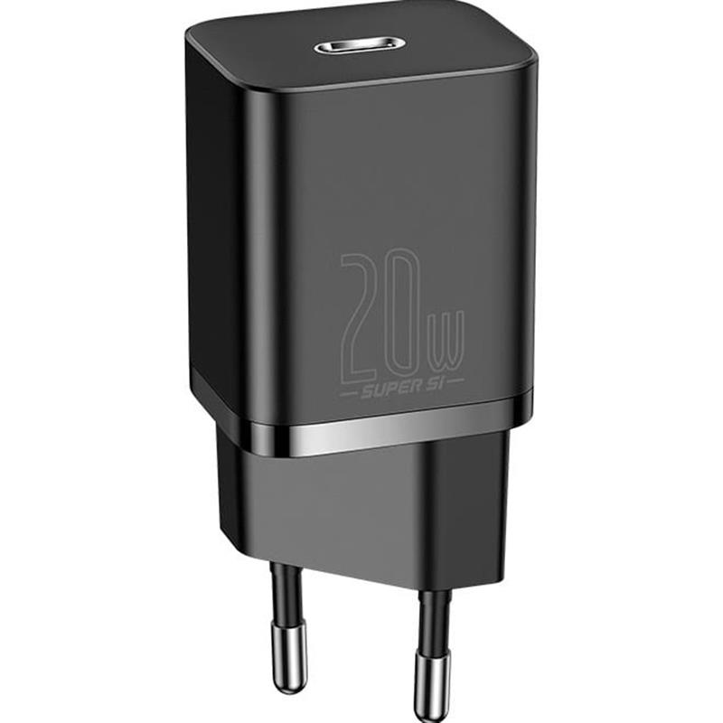 

Сетевое зарядное устройство Baseus (1USB) 20W Black (CCSUP-B01)
