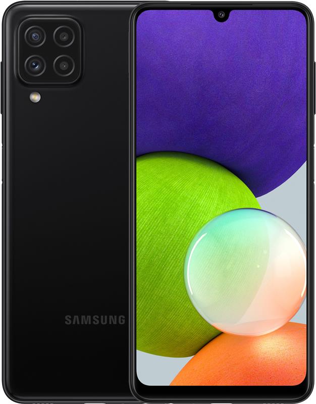 

Смартфон Samsung Galaxy A22 SM-A225 4/64GB Dual Sim Black (SM-A225FZKDSEK)_UA_