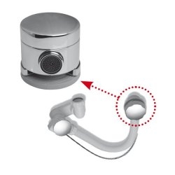 

RAVAK Сифон для ванны, хром (X01316)