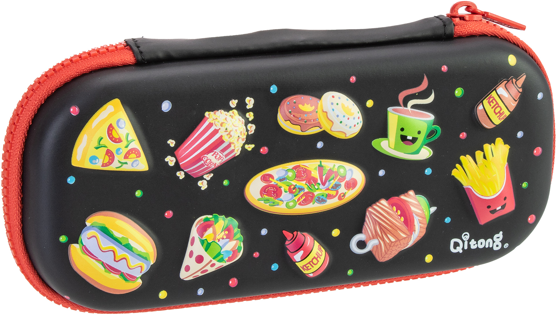 

Пенал Cool For School 1 отделение с органайзером (QT-5670-Black)