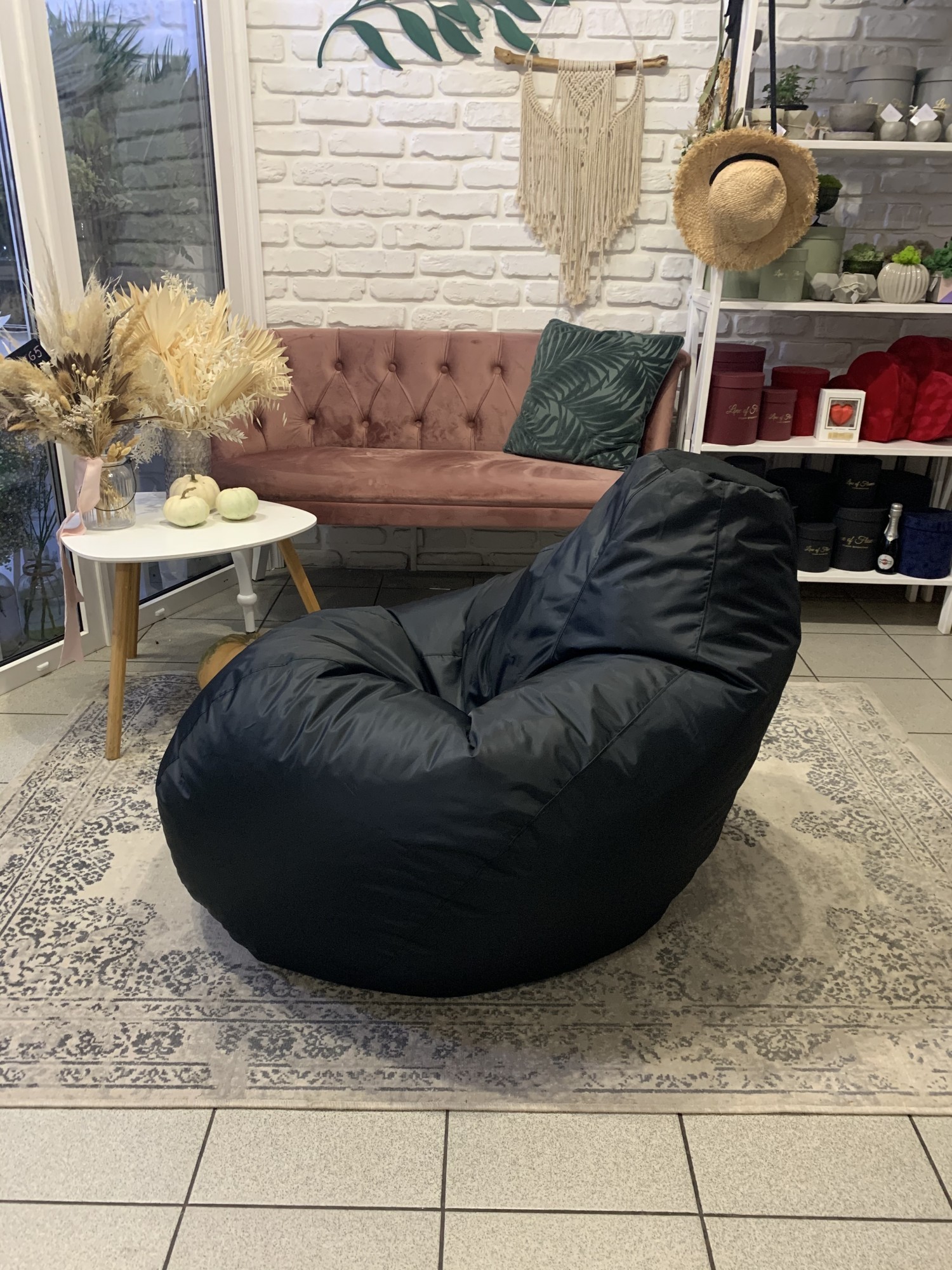 

Кресло KIWI груша 110x75x80 см Black 11175819
