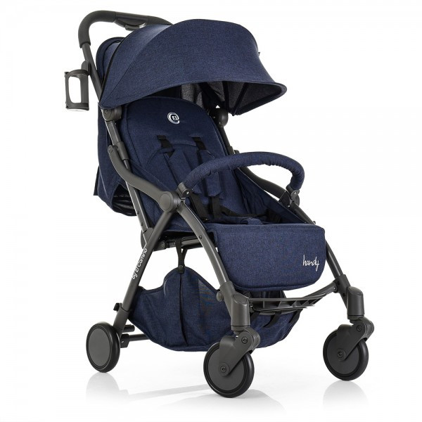 

Коляска прогулочная El Camino ME-1034L-Denim синяя
