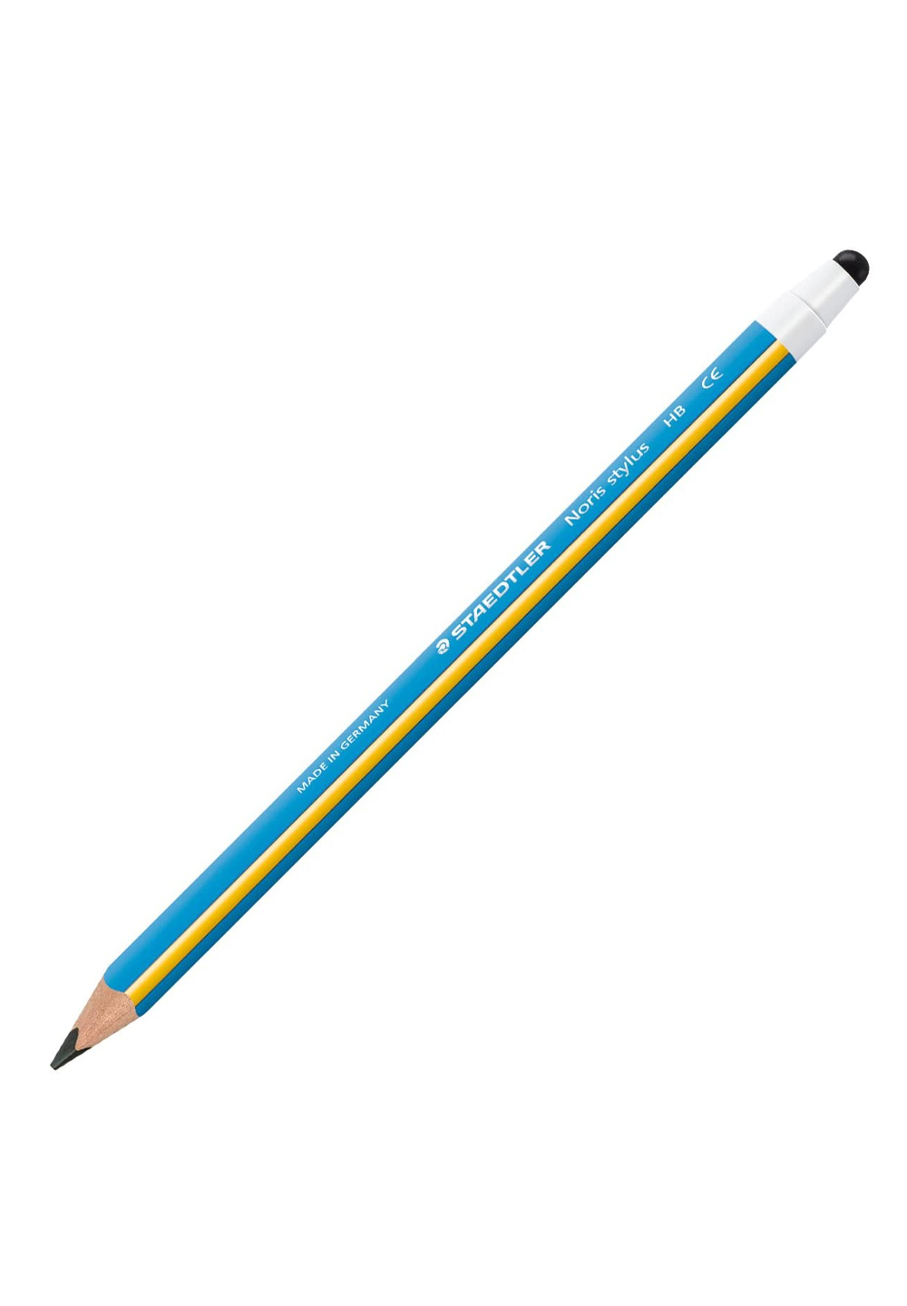 

Простой карандаш стилус 2 в 1 STAEDTLER голубой-желтый CO-550045