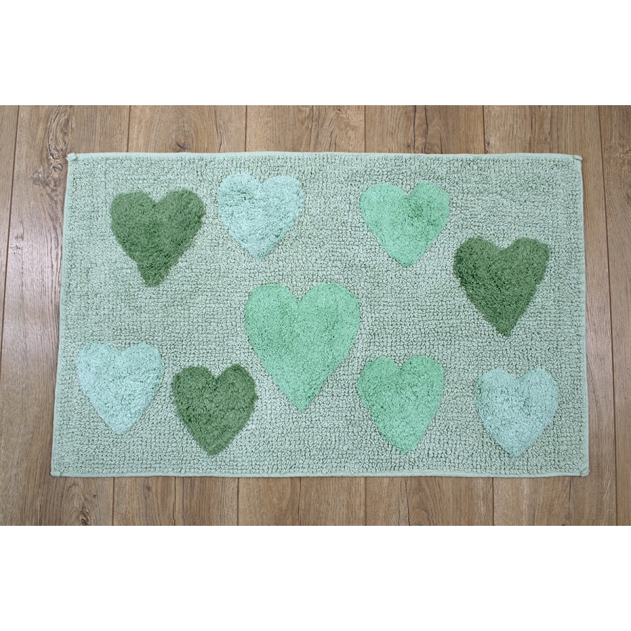 

Коврик Hearts Irya 50х80 см Зеленый 000167519