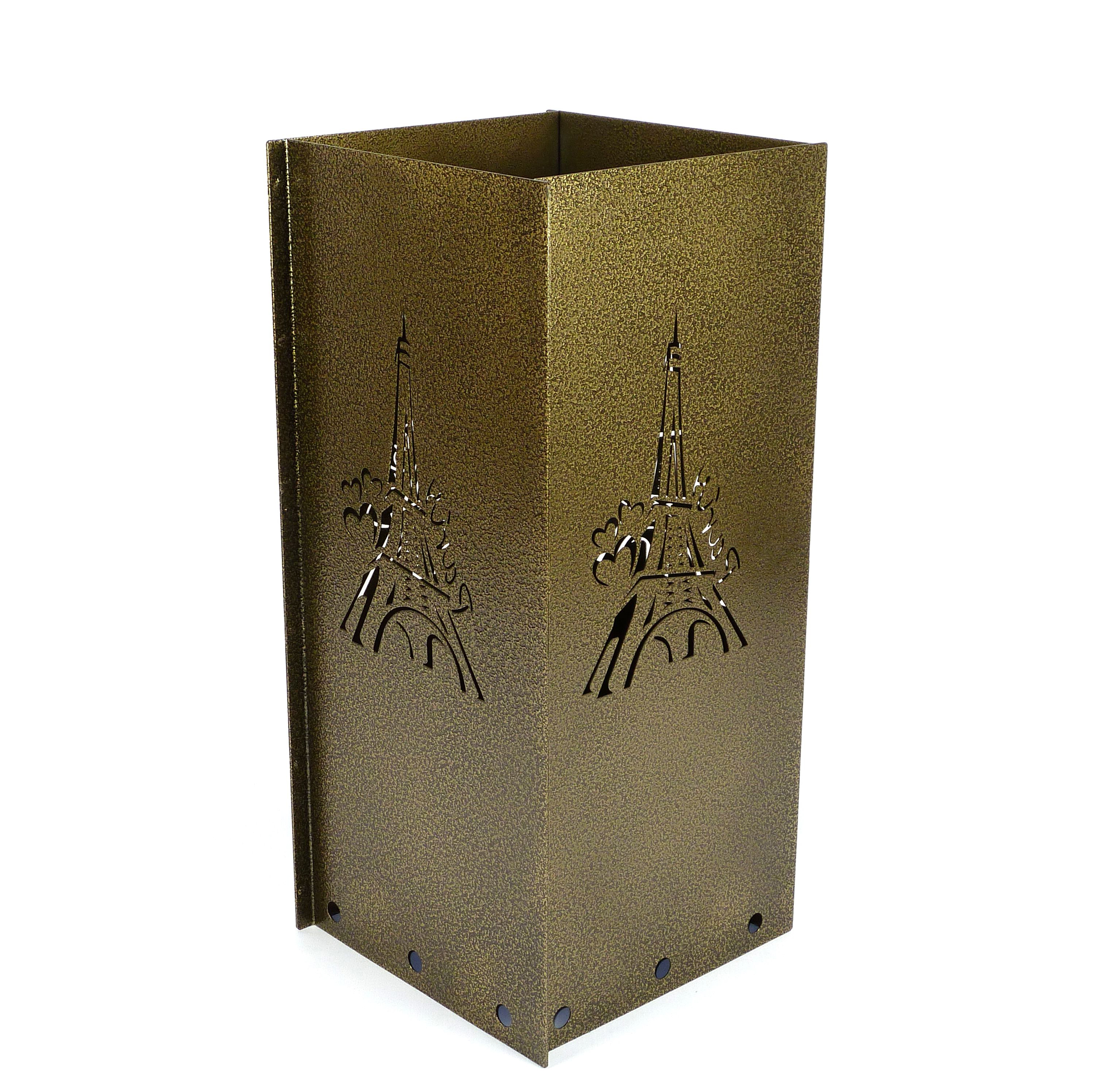 

Корзина для зонтов Ferrum Paris Gold, 25х25х55см., подставка под зонт