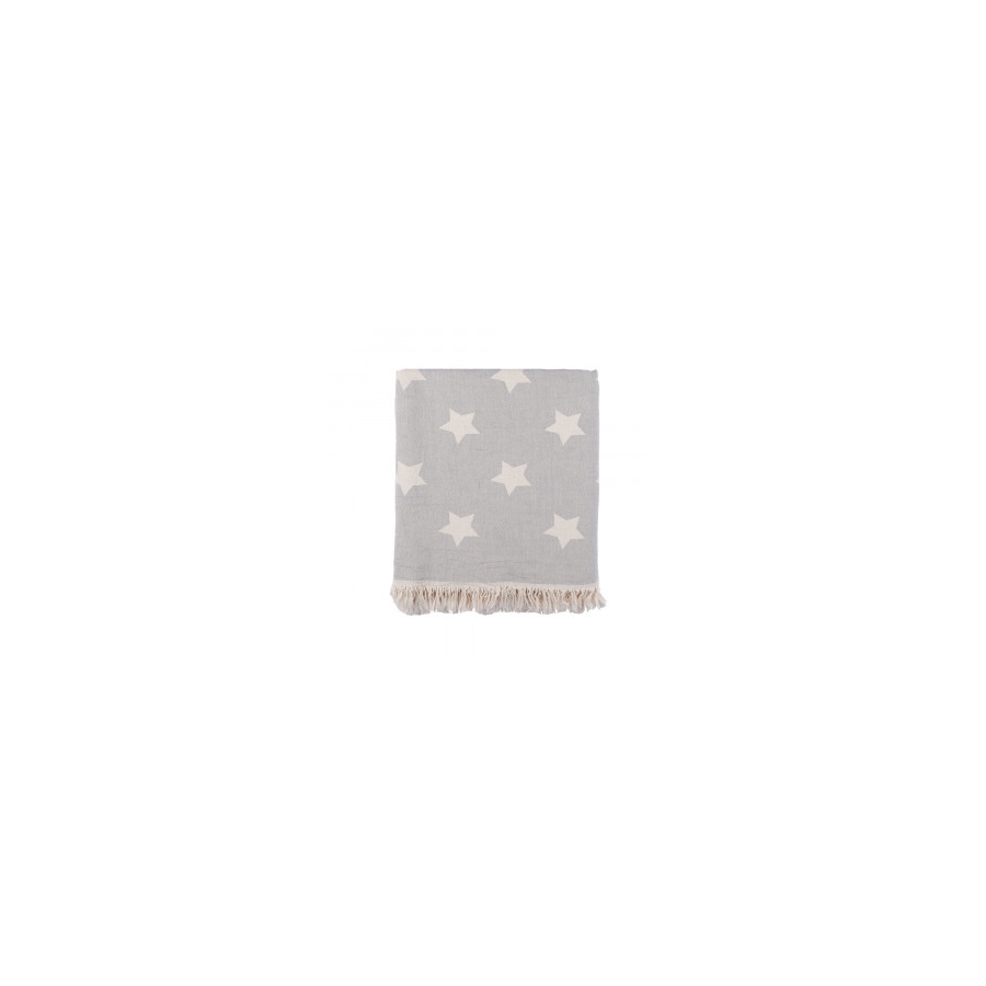

Плед микроплюш Star Throw Barine 130х170 см Серый 000166389