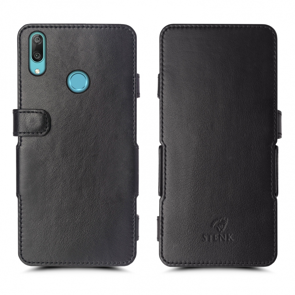 

Чехол книжка Stenk Prime для Huawei Y7 (2019) Чёрный
