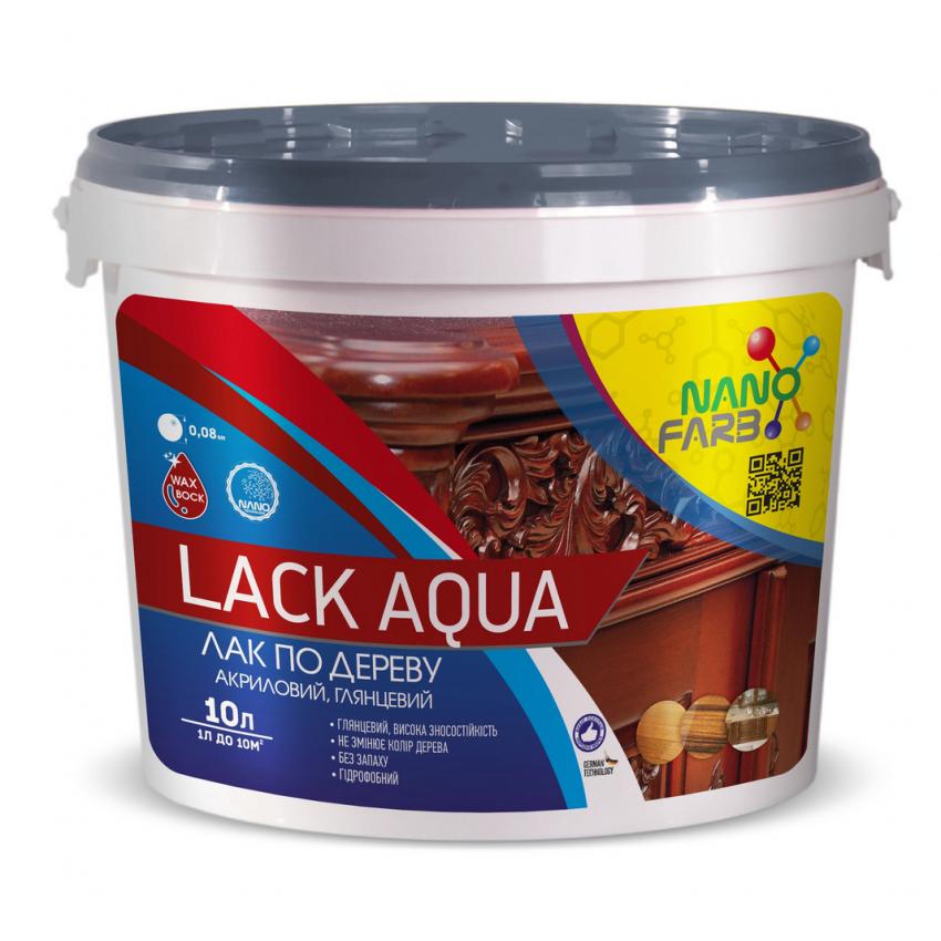 

Лак по дереву Lack Aqua Nanofarb 10 л (lal10)