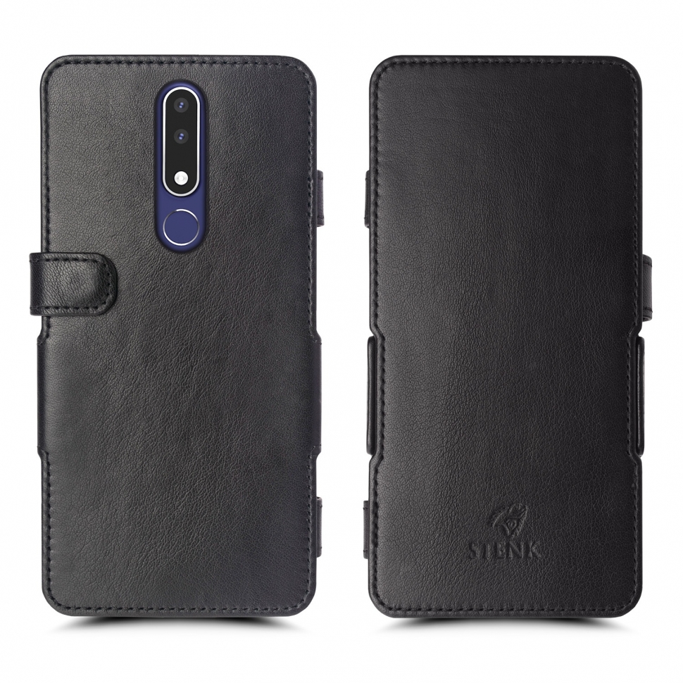 

Чехол книжка Stenk Prime для Nokia 3.1 Plus Чёрный