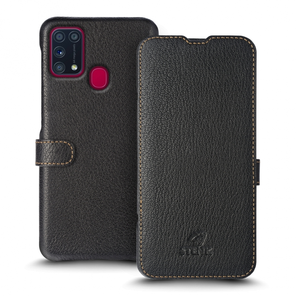 

Чехол книжка Stenk Premium для Samsung Galaxy M31 Чёрный