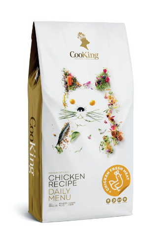 

Сухий корм CooKing Cats Chicken 2 кг з свіжим м'ясом курки для котів і кішок