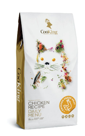 

Сухий корм CooKing Cats Chicken 8 кг з свіжим м'ясом курки для котів і кішок